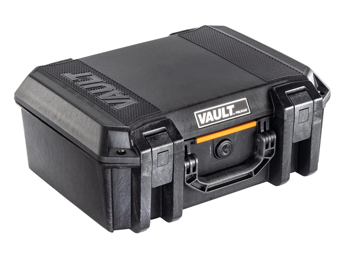 Pelican V300 Vault Large Pistol Case, Black