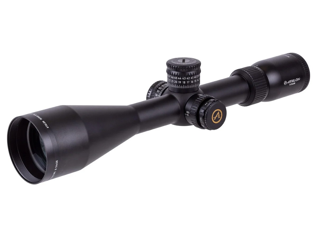 Refurbished Athlon Optics 6-24x56 Heras SPR APLR9 FFP, 1/4MOA, 30mm Tube