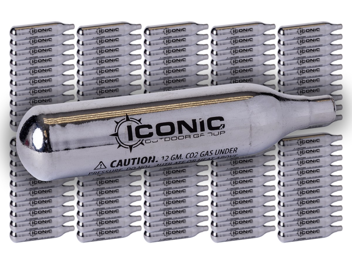 Crosman 12 Gram CO2, 100 Cartridges