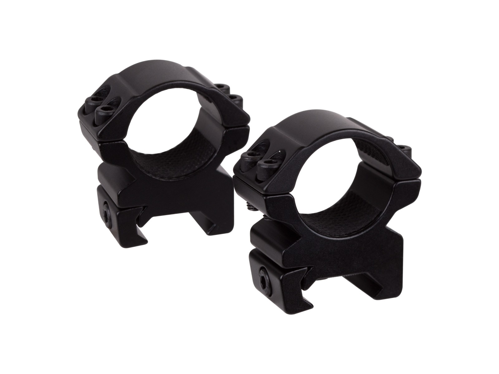Hawke Match Mount 1" Rings, Weaver, Medium, Black