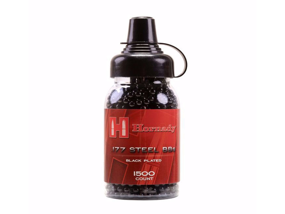 Hornady Black Diamond Steel BBs, .177 Cal, 5.1 Grains, 1500ct