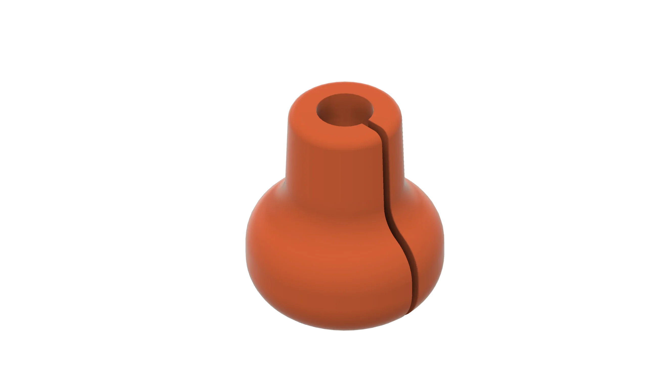 Pine Ridge Beak Button Orange Nose Kisser 2803-OR1