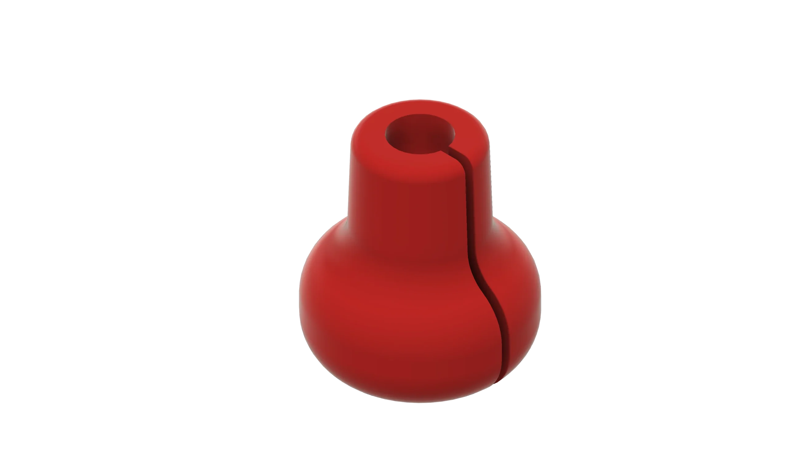 Pine Ridge Beak Button Red Nose Kisser 2803-R1