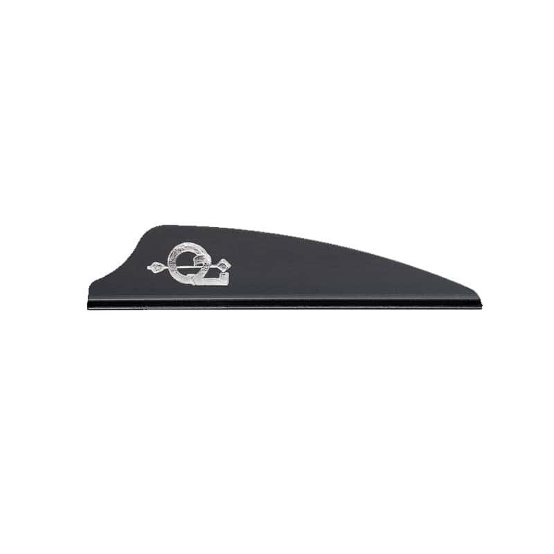Q2i Archery Fusion X-II 2.1″ Vanes 36pk Black Q05001
