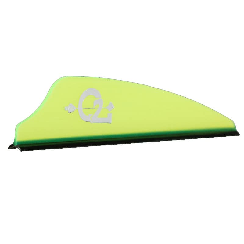 Q2i Archery ZEON Fusion X-II 2.1″ Vanes 50pk Green Q43053