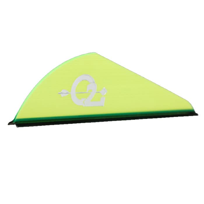 Q2i Archery ZEON RAPT-X Vanes 50pk Green Q41053
