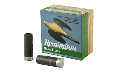 Remington, Game Load, 12 Gauge, 2.75″, #8, 3.25 Dr, 1 oz., 25 Round Box