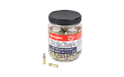 Remington, Yellow Jacket, 22LR, 33 Grain, Truncated Cone Hollow Point, 250 Rounds per Box