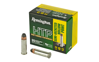 Remington, High Terminal Performance, 38 Special +P, 125 Grain, Semi Jacketed Hollow Point, 20 Round Box
