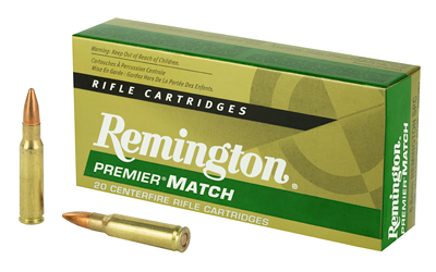 Remington, Match, 6.8SPC, 115 Grain, Boat Tail Hollow Point, 20 Round Box