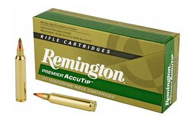 Remington, Premier Accutip, 204 Ruger, 40 Grain, Boat Tail, 20 Round Box