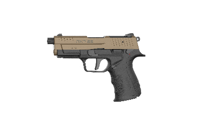 RETAY, RXP22, Double Action/Single Action, Semi-automatic, Compact, Polymer Frame Pistol, 22 LR, 4″ Threaded Barrel