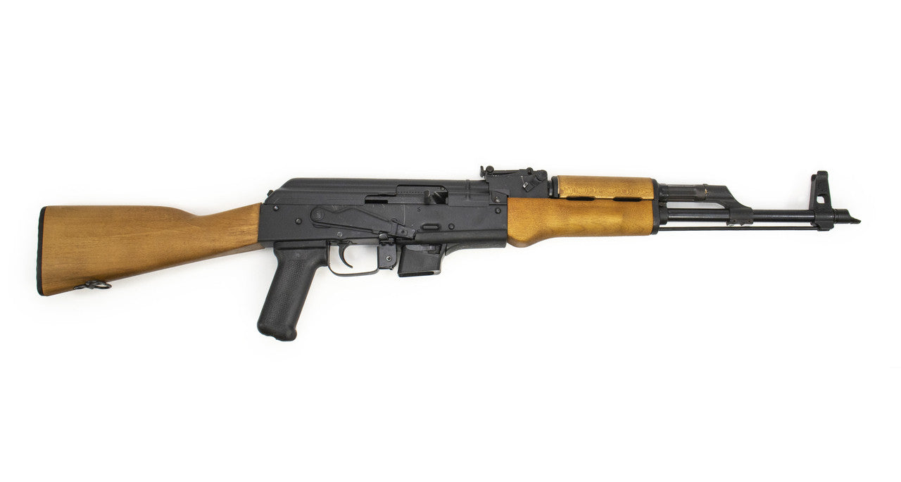 Century Arms WASR-M9mm Luger 17.25 in Barrel w/ Fixed Wood Stock and Handguards / *Restricted State Compliant* No Magazine