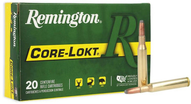 Remington Core-Lokt, 270 Win, 150 Grain, Core-Lokt Soft Point, 2850 fps