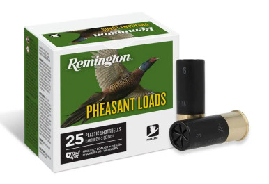 Remington Pheasant Load, 12 Gauge, 6 Shot, 2-3/4 in, 1 1/4 oz, 1330 fps