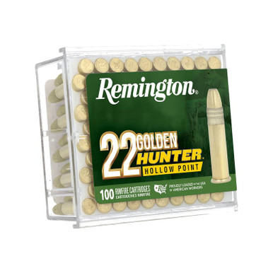 Remington Golden Hunter .22 LR 40 Grain Plated Hollow Point - 100 Rounds