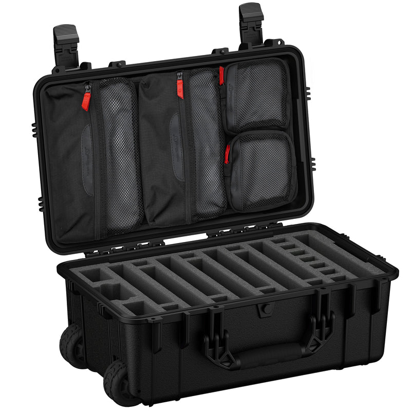 condition1 22″ 7 PISTOL CASE PRE-CUT FOAM W/ LID ORGANIZER