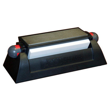 Accusharp Deluxe Tri-Stone Knife Sharpener