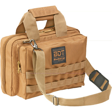 Bulldog Deluxe 2 Pistol Range Bag - Tan