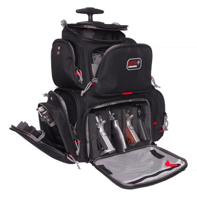GPS Rolling Handgunner Backpack - Black