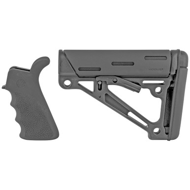 Hogue AR-15 Mil-Spec Grip/Stock Overmold Kit - Black