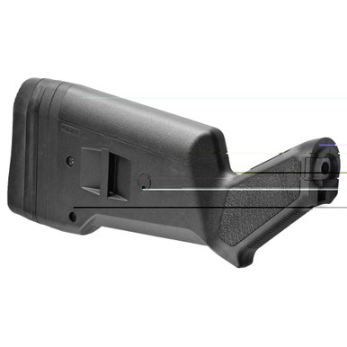 Magpul SGA Stock for Mossberg 500/590 - Black