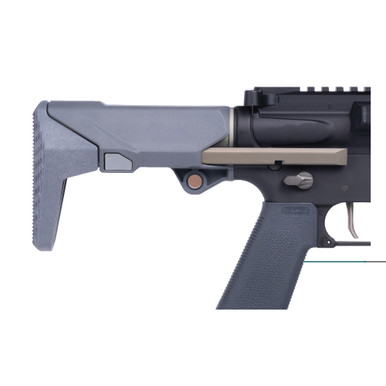 Q AR/M4 2-Position Shorty PDW Stock for AR-15 — Gray