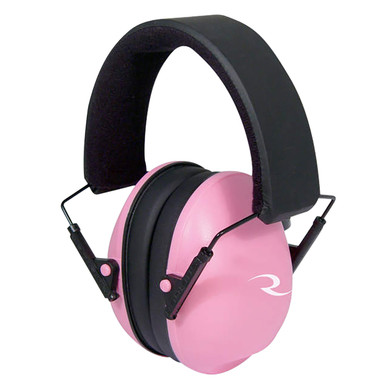 Radians Lowset Passive Muff - 21 dB - Over the Head - Pink/Black