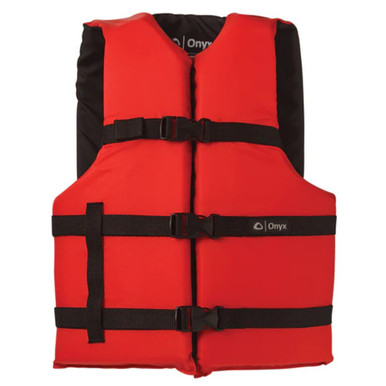 Onyx General Purpose Red Life Vest