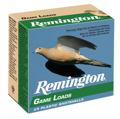 Remington Game Loads 20 Gauge 2.75" 7/8 oz #8 Shot - 25 Rounds