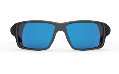 Rheos Biscayne XL Floating Polarized Sunglasses - Gunmetal/Marine