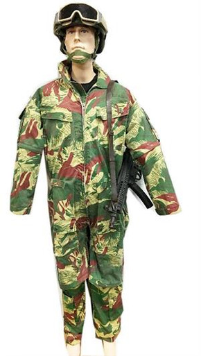 ‘SAVOY 7’ Combat Jumpsuit, Grass Pattern Camouflage