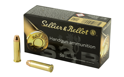 Sellier & Bellot, Pistol, 357MAG, 158 Grain, Full Metal Jacket, 50 Round Box