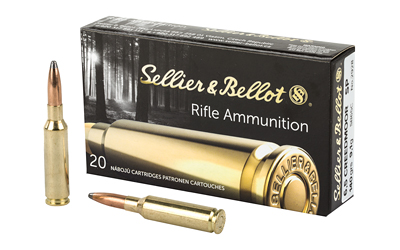 Sellier & Bellot, Rifle, 6.5 Creedmoor, 140 Grain, Soft Point, 20 Round Box