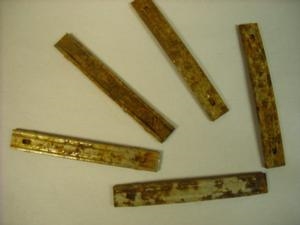 SET OF 10 MAUSER BROOMHANDLE C96 STRIPPER CLIPS RUSTY