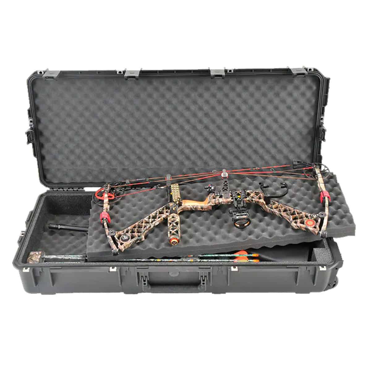 SKB Case Bow Rifle Double Case 40″Lx16″Wx6.5″D Black 3i-4217-DB