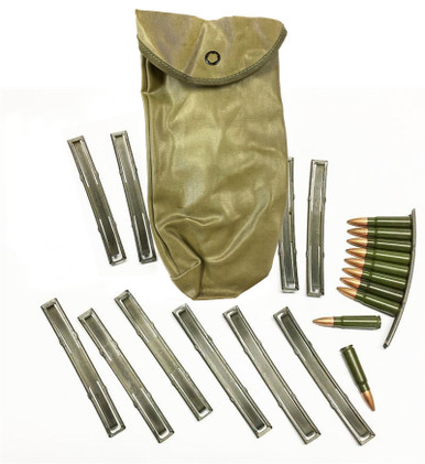 SKS, 10 Stripper Clips withPouch, 10rnd