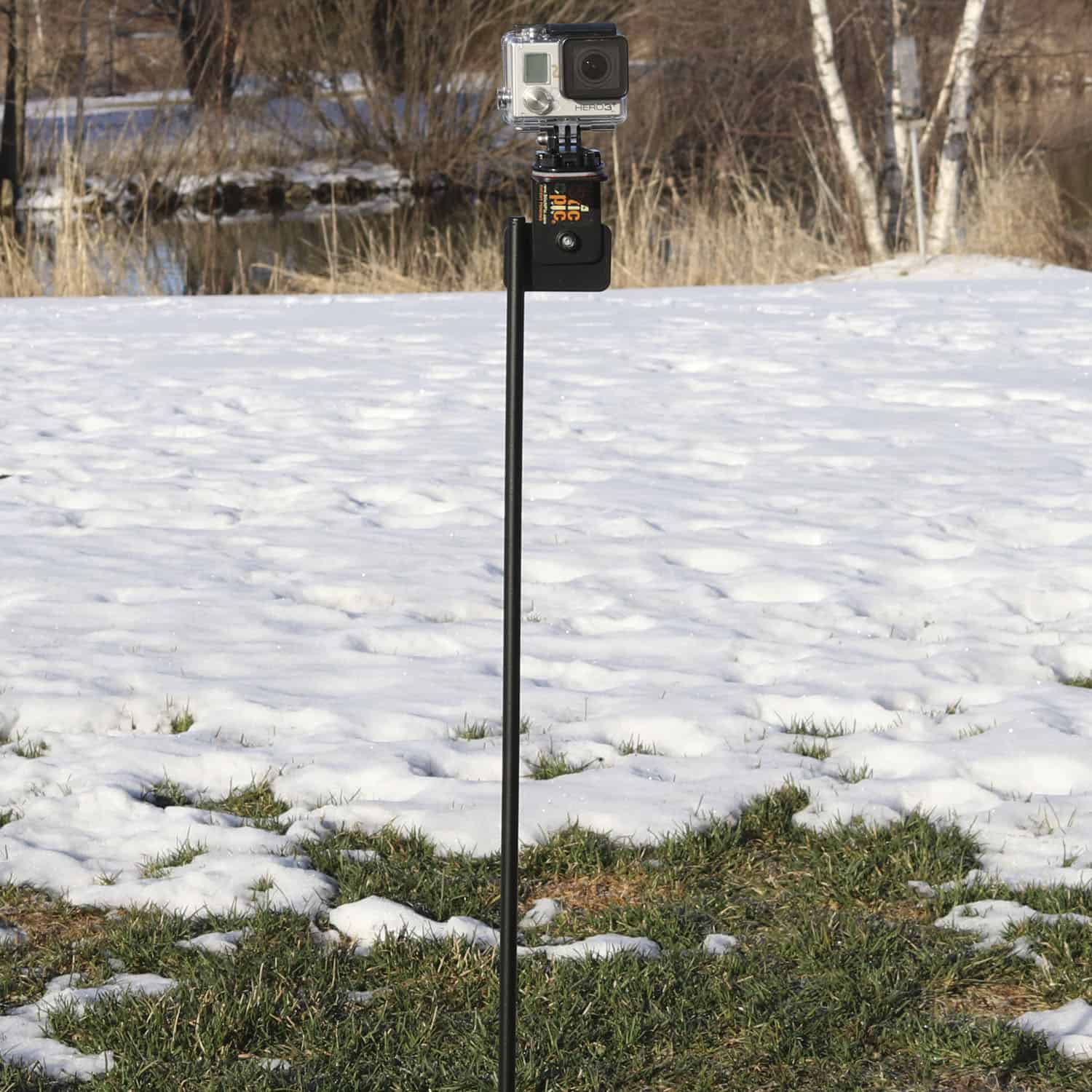 Stic-N-Pic Action Stic Video and Trail Camera Holder Ground Mount 29″