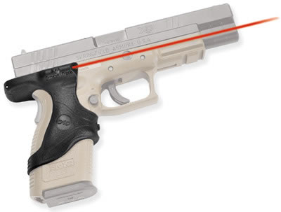 Crimson Trace LG446 Lasergrips Red Laser 5mW Springfield XD9 & XD40 Full-Size, Compact, and Subcompact 620-670 nm Wavelength