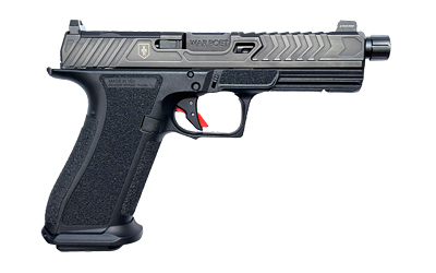 Shadow Systems, DR920 War Poet Edition, Semi-automatic, Polymer Frame Pistol, Compact, 9MM, 5″ Spiral Threaded Barrel