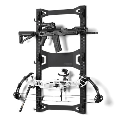 Savior Equipment Horizontal Wall Rack with 10 Hooks