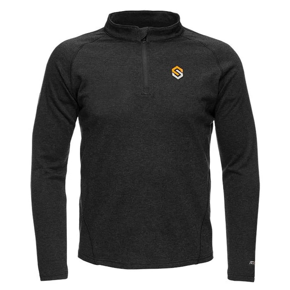 Scentlok Clothing BE:1 Trek Base Layer Top Merino Wool Black Mid Season 1010813-290