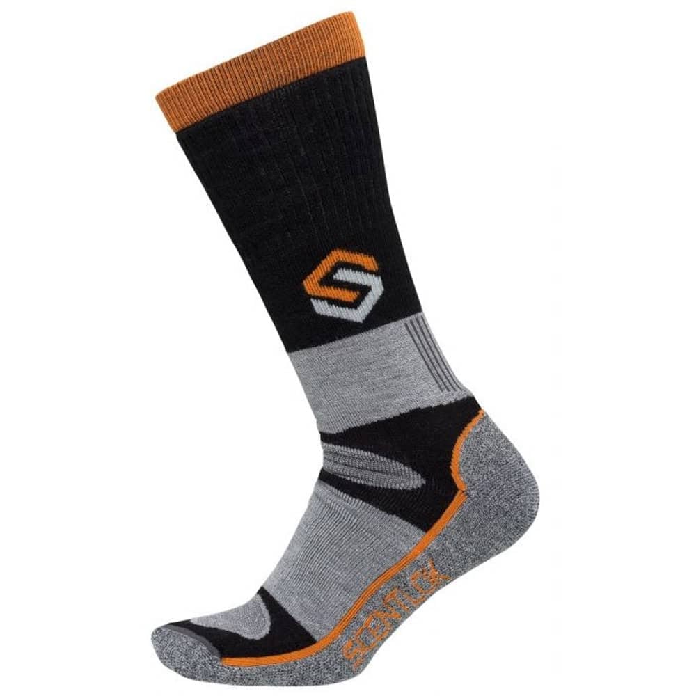 Scentlok Clothing Socks Merino Thermal Crewmax Sock Late Season Black 89248-090