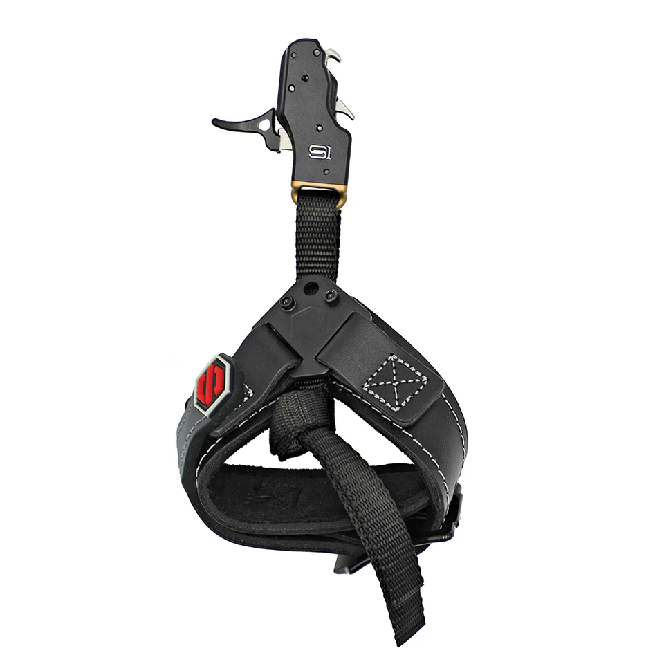 Scott Archery Release S1 Open Hook Jaw Leather Strap 4008BS-TR