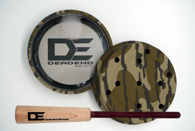 Dead End Game Calls Mossy OakBottomland Work zone Glass