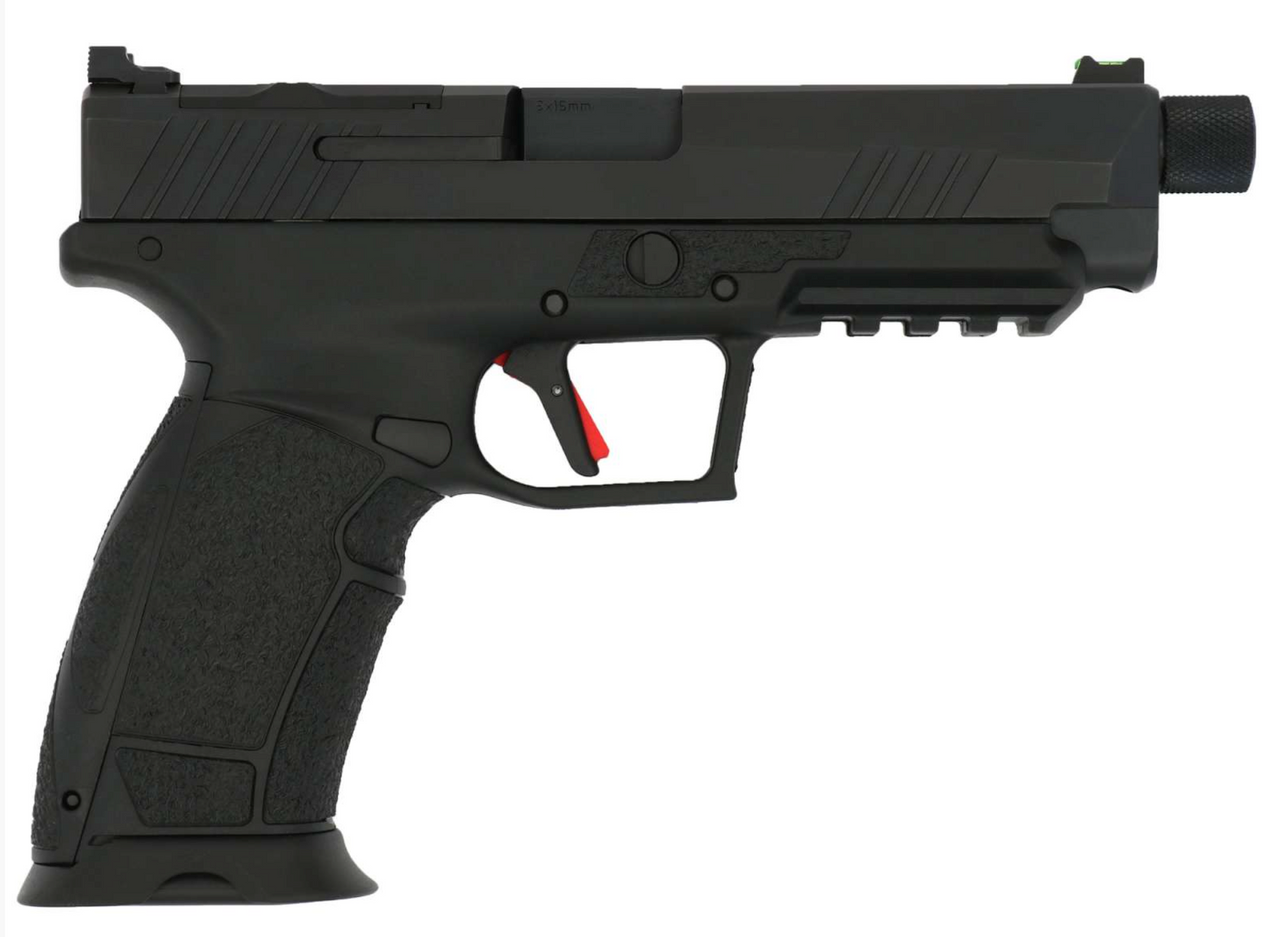 Tisas PX-9 Gen3 Tactical Threaded Pistol 9mm Luger Black