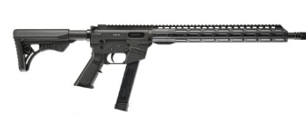Freedom Ordnance FX-9 9MM 16" PCC Black