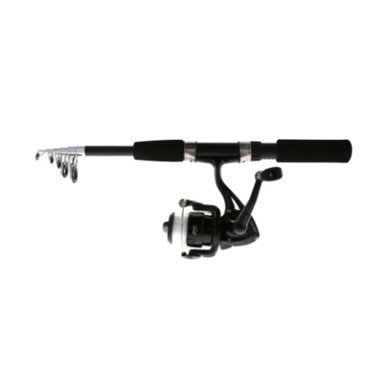 Eagle Claw Pack‑It Telescopic Spinning Rod & Reel Combo
