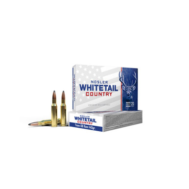 Nosler 7mm-08 Remington 140gr Solid Base Whitetail Country Ammunition