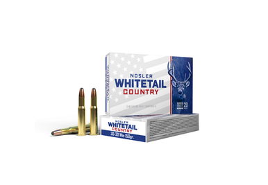 Nosler 30-30 Winchester 150gr RN Solid Base Whitetail Country Ammunition